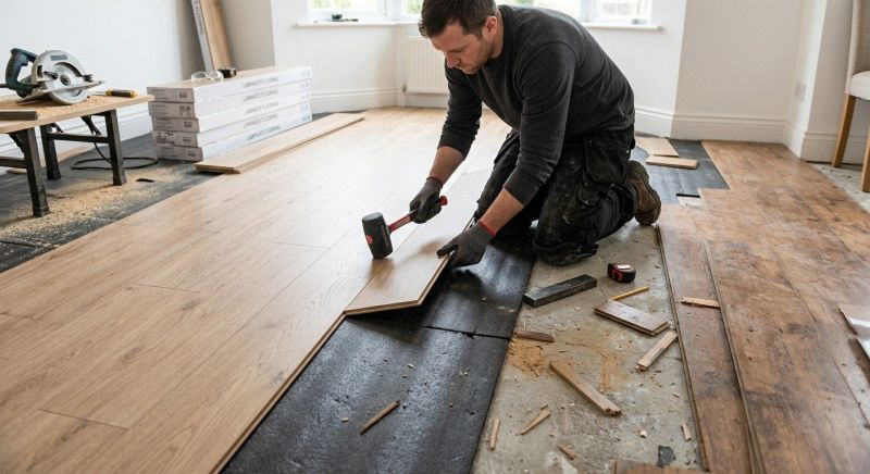 Laminate Floor Installation in Spartanburg County, SC