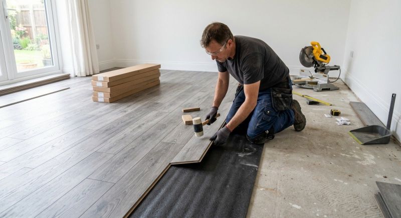 Laminate Floor Installation in Spartanburg County, SC