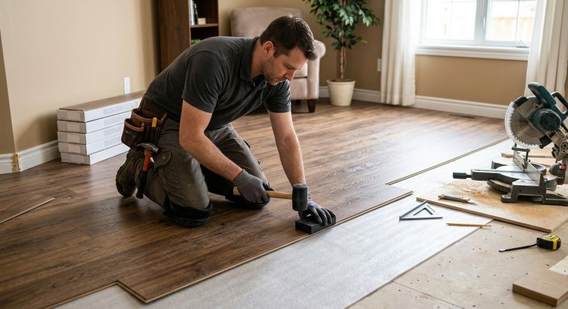 Laminate Floor Remodeling in Spartanburg, SC
