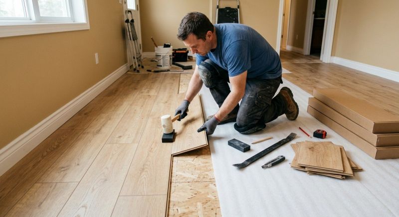 Laminate Floor Remodeling in Spartanburg, SC