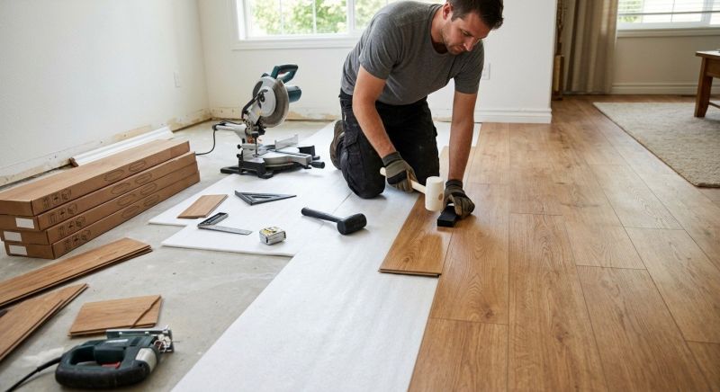 Laminate Floor Replacement in Cowpens, SC
