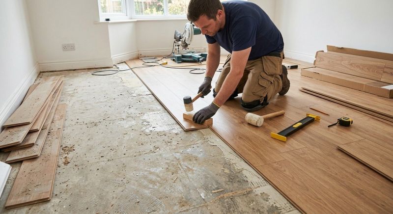Laminate Floor Replacement in Polk County, NC