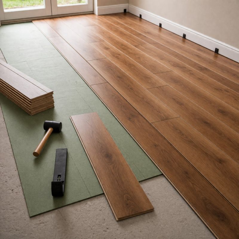 Laminate Floor Replacement in Spartanburg County, SC