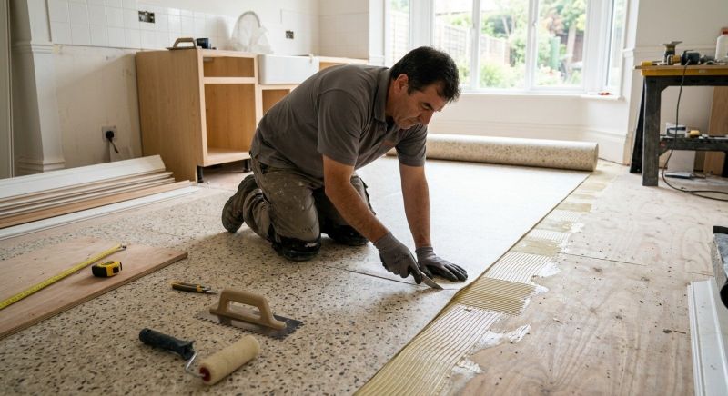 Linoleum Floor Installation in Columbus, NC