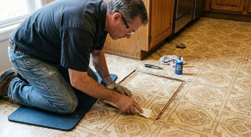 Linoleum Floor Installation in Greer, SC