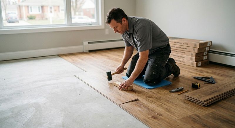 Linoleum Floor Installation in Spartanburg County, SC
