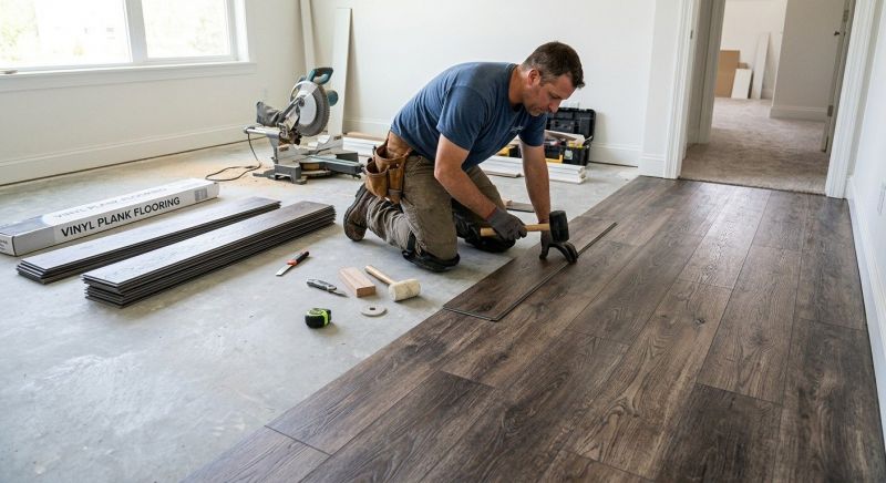 Linoleum Floor Installation in Spartanburg County, SC