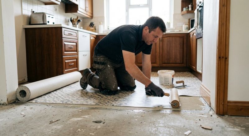 Linoleum Floor Installation in Spartanburg County, SC