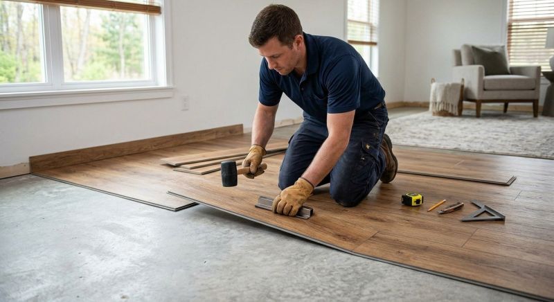 Luxury Vinyl Tile Installation in Greer, SC