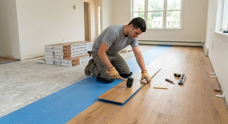 Lvt Flooring Installation in Simpsonville, SC