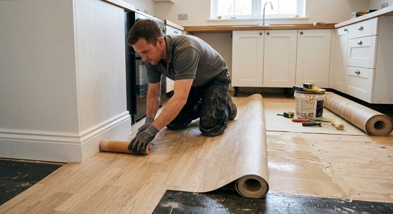 Sheet Linoleum Installation in Boiling Springs, SC