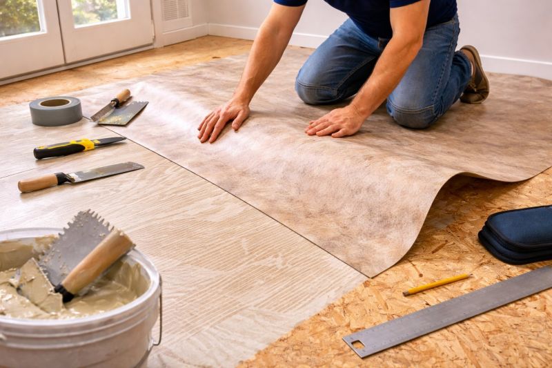 Sheet Vinyl Installation in Enoree, SC