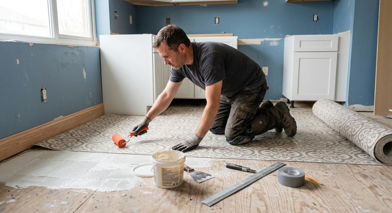 Sheet Vinyl Installation in Gaffney, SC