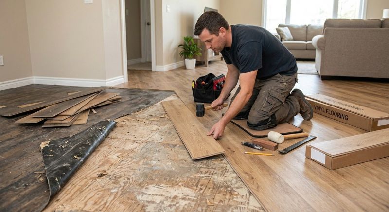Vinyl Flooring Installation in Chesnee, SC