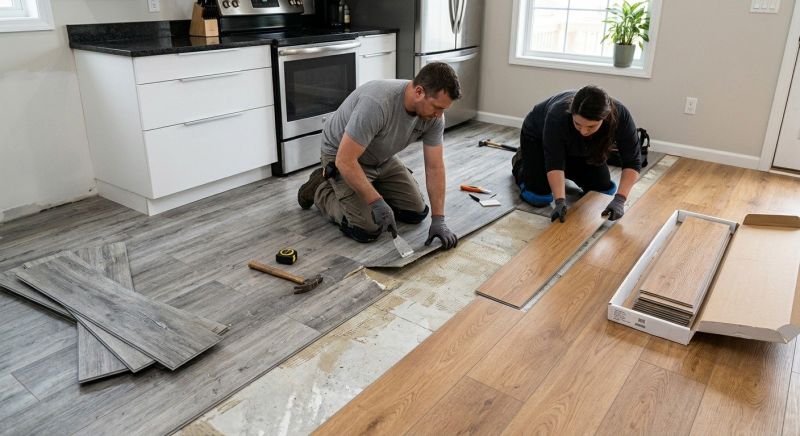 Vinyl Tile Replacement in Spartanburg, SC